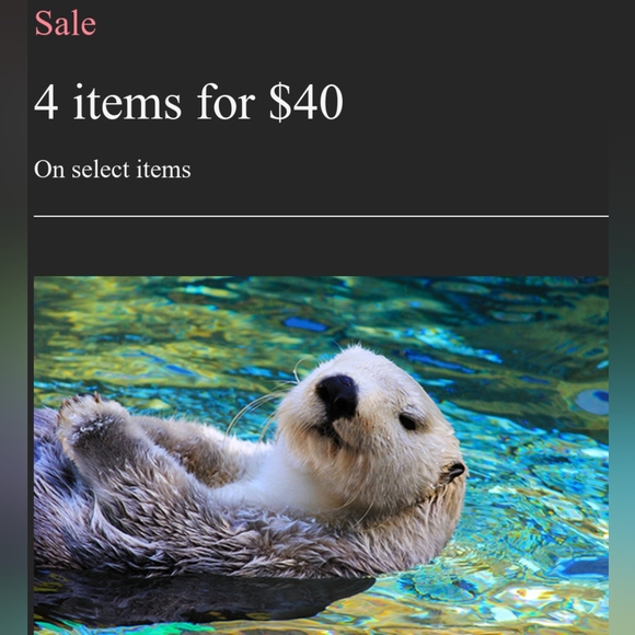 select items 4/$40 - Picture 1 of 1